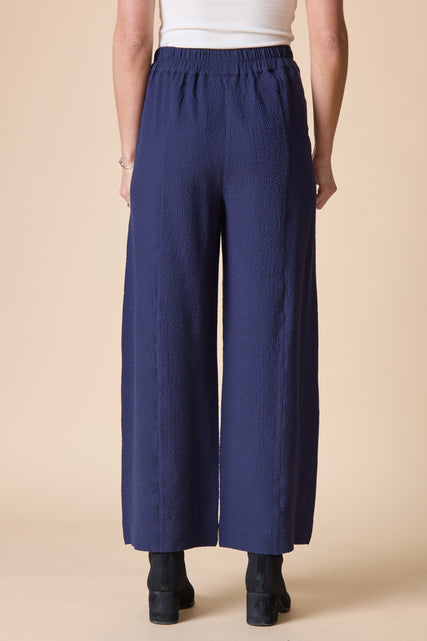 Crinkle Crepe Solid Aria Pant