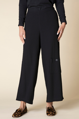 Pucker Weave Ankle Pant