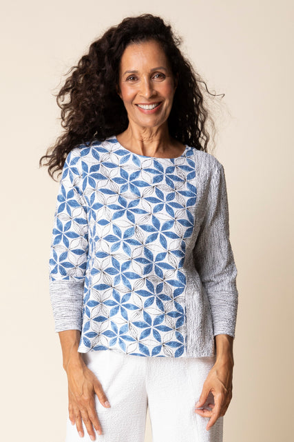 Amalfi Floral Pullover