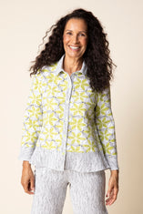Amalfi Floral Flounce Top