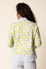 Amalfi Floral Flounce Top