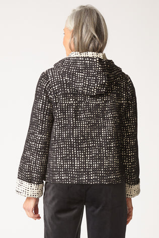 Autumn Check Cargo Hoodie