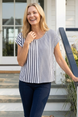 Earn Your Stripes Easy Tee