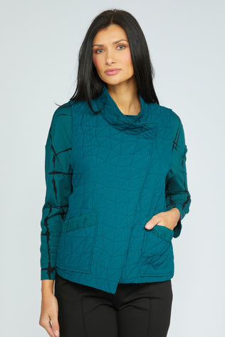 Kaleidoscope Quilt Scenic Vest