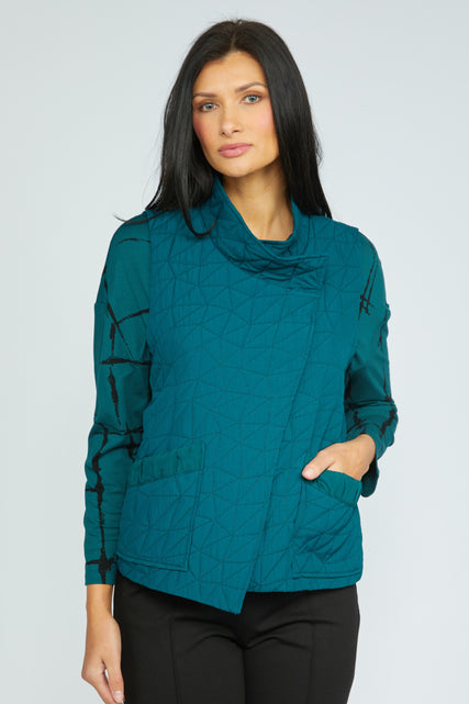 Kaleidoscope Quilt Scenic Vest