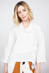 Crossroads Seamed Cowl