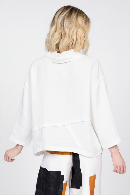 Crossroads Seamed Cowl