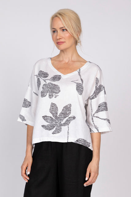 Amplified Floral Tessa Top