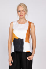 Coastal Colorblock Sunset Tank
