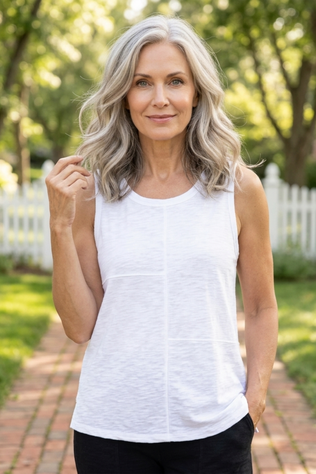 Cotton Pebble Perfect Tank