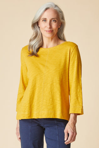 Peruvian Cotton Boatneck Tee