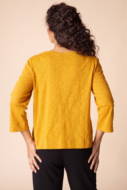 Peruvian Cotton Boatneck Tee