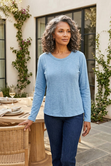 Cotton Pebble Jet Setter Tee