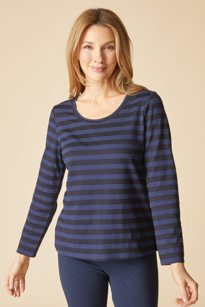 Shadow Stripe Essential Tee
