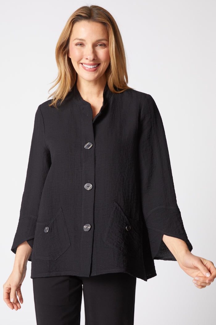 Express Travel Tulip Sleeve Jacket