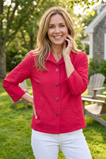 Express Travel Pleat Back Jacket