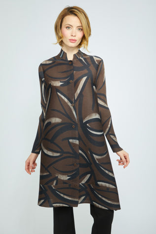 Parisian Pleat Occasion Duster Dress