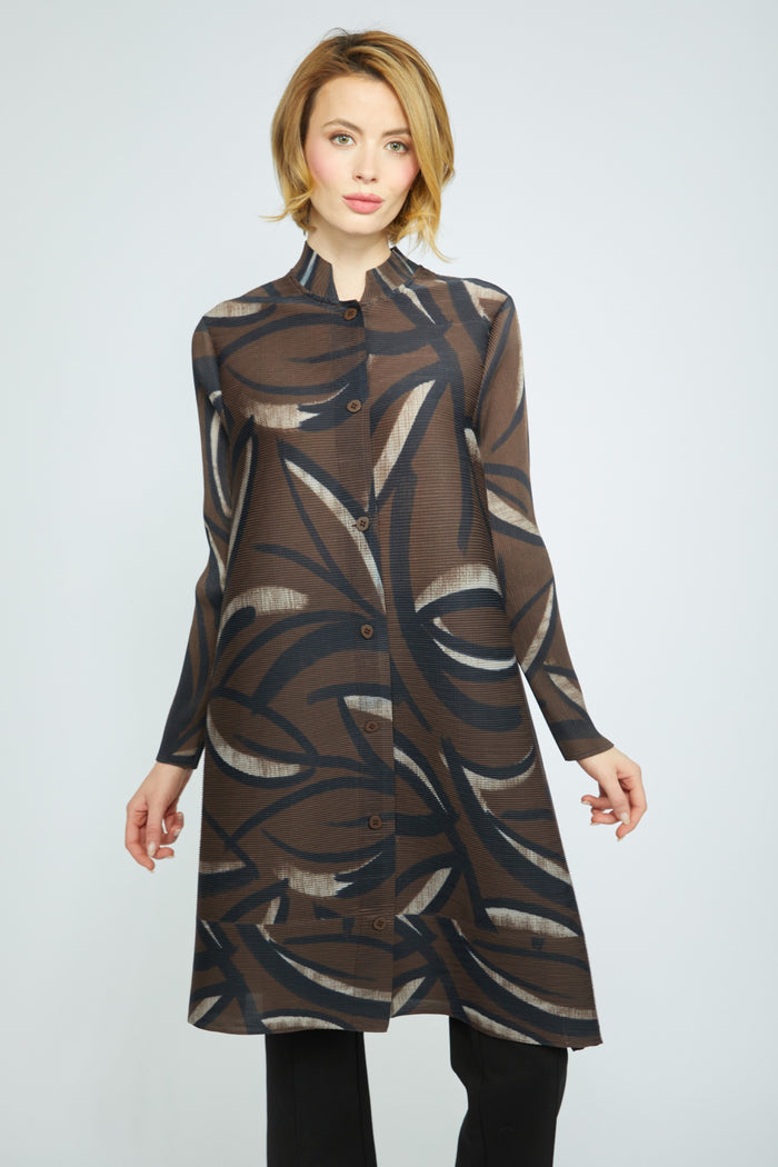 Parisian Pleat Occasion Duster Dress