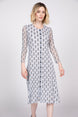 Parisian Pleat Diamond Dress
