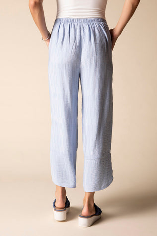 Whisper Jacquard Rayon Crop Pant