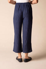Whisper Jacquard Rayon Crop Pant