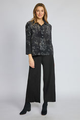 Parisian Pleats Floral Gala Jacket