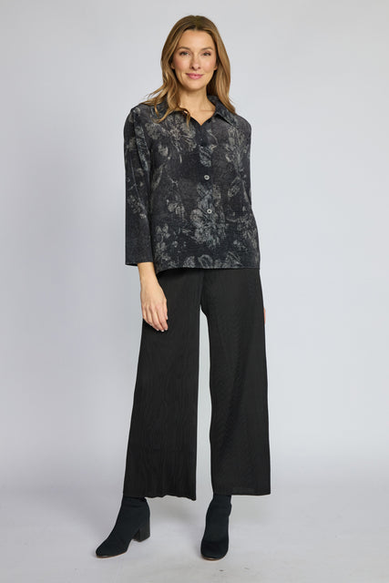 Parisian Pleats Floral Gala Jacket