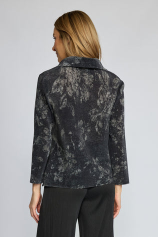 Parisian Pleats Floral Gala Jacket