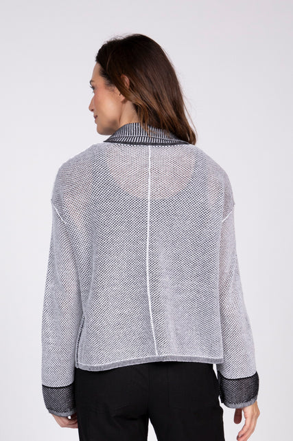 Mesh Stitch Go To Cardigan