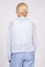 Mesh Stitch Go To Cardigan