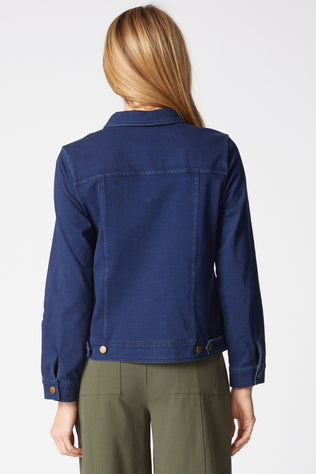 Stonewash Knit Jean Jacket