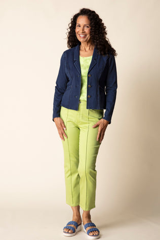 Stonewash Knit Denim South Side Jacket