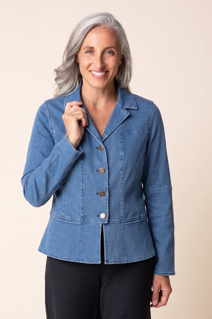 Stonewash Knit Urban Jacket