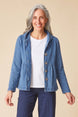 Stonewash Shirred Hoodie