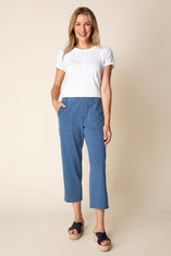Stonewash Knit Cargo Pant