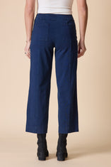 Stonewash Knit Pocket Flood Pant