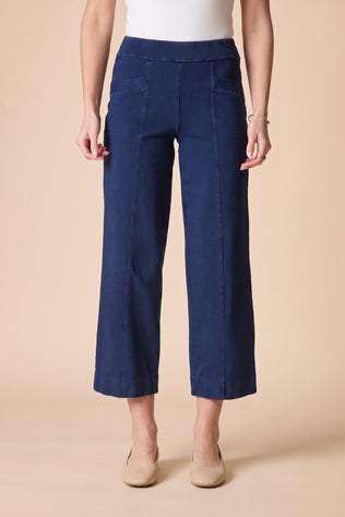 Stonewash Knit Pocket Flood Pant