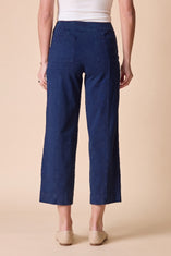 Stonewash Knit Pocket Flood Pant