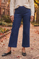 Stonewash Knit Pocket Flood Pant
