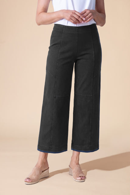 Stonewash Knit Flood Pant