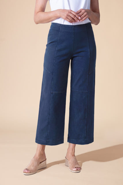 Stonewash Knit Flood Pant