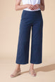 Stonewash Knit Flood Pant