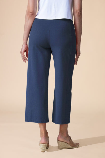 Stonewash Knit Flood Pant