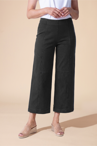 Stonewash Knit Flood Pant