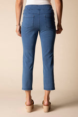 Stonewashed Capri Knit Jean