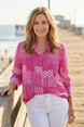 Double Flounce Patchwork Top
