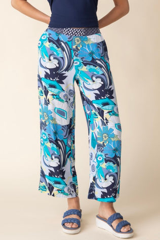 Vintage Floral Crop Pant