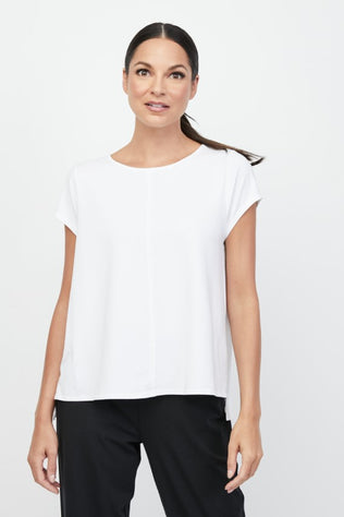 Essential Knit Cap Sleeve Tee