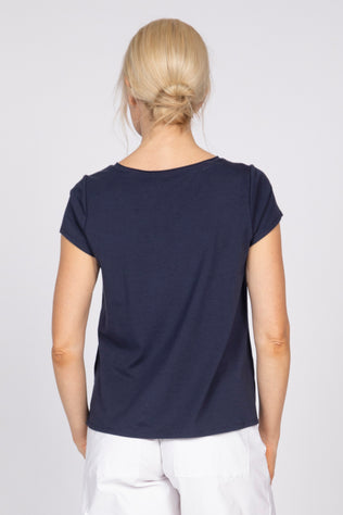 Essential Knit Seamed Tee