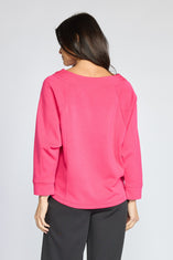 Feather Lux Knit Travel Pullover